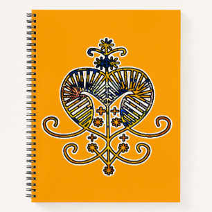 Oshun Goddess Veve Sigil Notitieboek