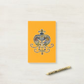 Oshun Goddess Veve Sigil Post-it® Notes (Op bureau)