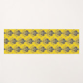 Oshun Goddess Veve Sigil Yogamat (Voorkant (horizontaal))