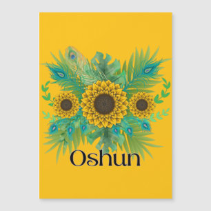 Oshun Goddess Zonnebloemen