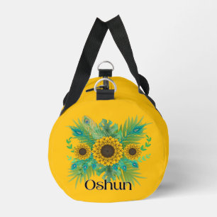 Oshun Goddess Zonnebloemen Plunjezak