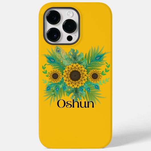 Oshun Godin Zonnebloemen Case-Mate iPhone Case (Achterkant)