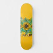 Oshun Godin Zonnebloemen Persoonlijk Skateboard (Voorkant)