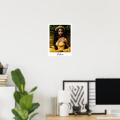 Oshun Orisha - Afrikaanse Godin Poster (Thuiskantoor)