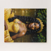 Oshun Orisha - Regal African Goddess Art Puzzle Legpuzzel (Horizontaal)