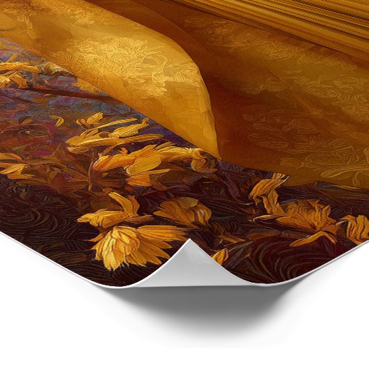 Oshun Print: Luxe Afro Mystiek Poster (Hoek)