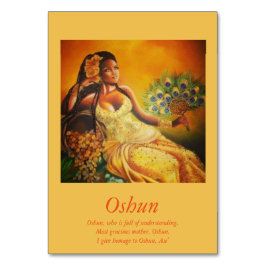 Oshun Table Kaart