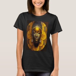 Oshun van de zonnebloemen t-shirt