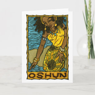 Oshun Wenskaart Kaart