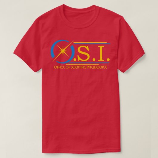 OSI van Six Million Dollar Man en Bionic Woman T-shirt (Design voorkant)