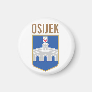 Osijek wapen, Kroatië Magneet