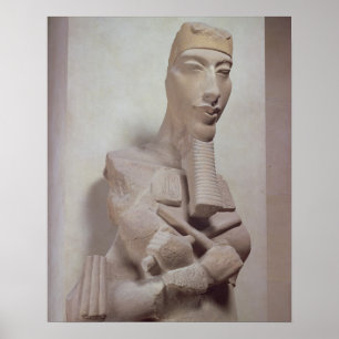 Osirid-pijler van Akhenaten (1365-1349 voor Christ Poster