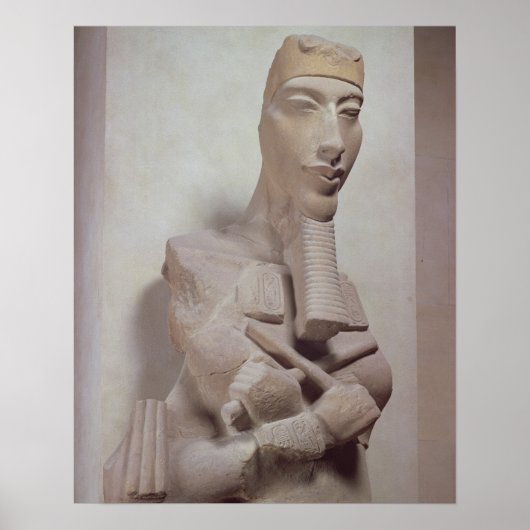 Osirid-pijler van Akhenaten (1365-1349 voor Christ Poster (Voorkant)