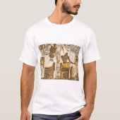 Osiris en Atum Seated with_Art of Antiquiteit T-shirt (Voorkant)