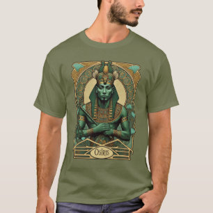 Osiris, farao-god en goddelijke meester van de dod t-shirt
