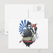 Osiris Geisha Briefkaart (Voorkant / Achterkant)