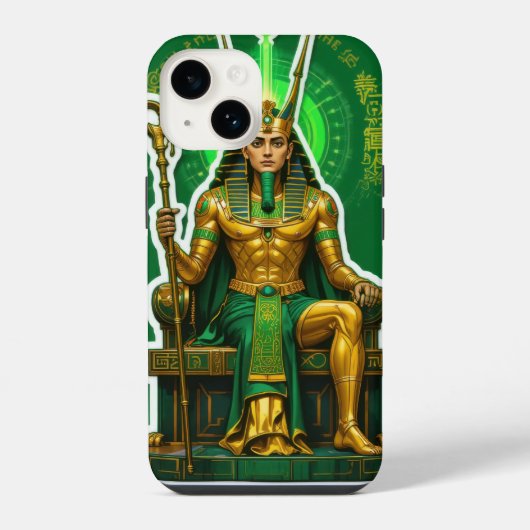 Osiris – God van het hiernamaals iPhone Hoesje (Achterkant)