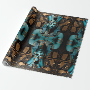 Osiris is een van de belangrijkste oude goden cadeaupapier