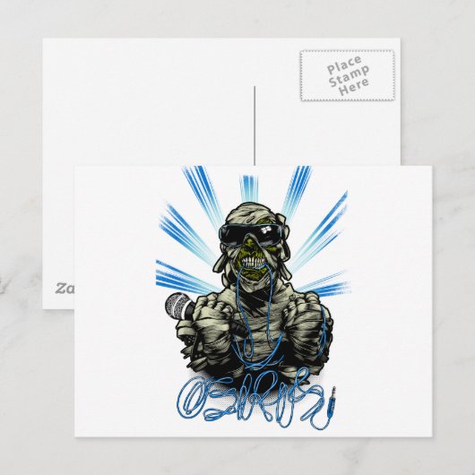 Osiris Mummy Briefkaart (Voorkant / Achterkant)