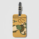 Osiris Oud-Egyptisch Bagagelabel (Voorkant (verticaal))