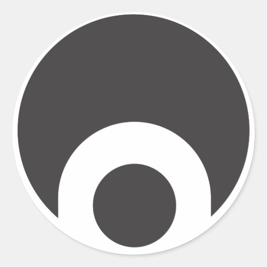 Osiris-pictogram Ronde Sticker (Voorkant)