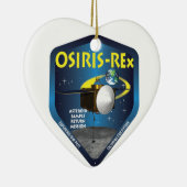 OSIRIS REx Mission Logo Keramisch Ornament (Rechts)