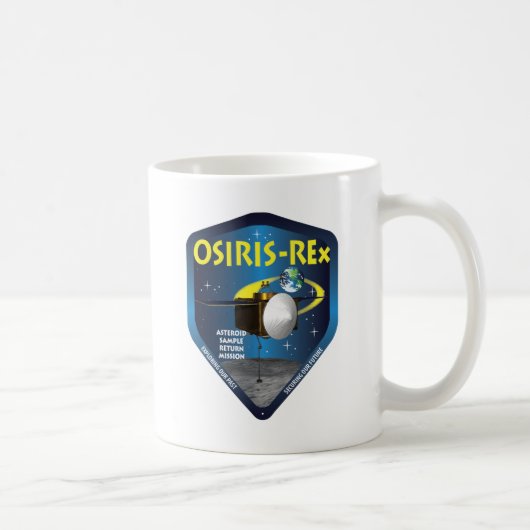 OSIRIS REx Mission Logo Koffiemok (Rechts)