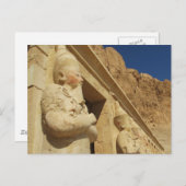 Osirische beelden van Hatshepsut bij haar tombe Briefkaart (Voorkant / Achterkant)