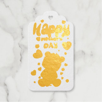 Osita bebé te desea feliz día de la madre cadeaulabels