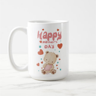 Osita bebé te desea feliz día de la madre koffiemok