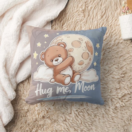 Osito Kawaii con Estrellas – Diseño Dulce y Tierno Kussen (Deken)