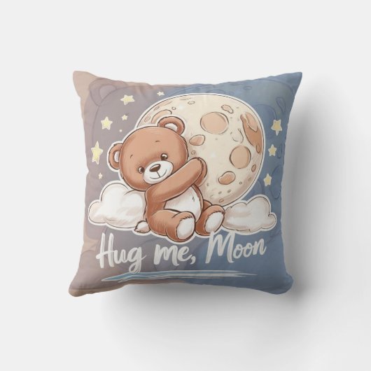 Osito Kawaii con Estrellas – Diseño Dulce y Tierno Kussen (Achterkant)