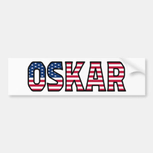 Oskar Name Vorname USA Aufkleber Sticker Auto
