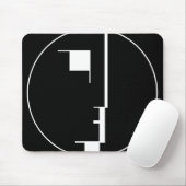 Oskar Schlemmer Bauhaus Logo Muismat (Met muis)