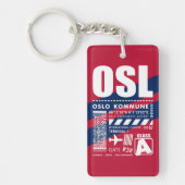 OSL Oslo Airport Sleutelhanger (Voorkant)