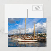 Oslo Boats in de jachthaven Briefkaart (Voorkant / Achterkant)