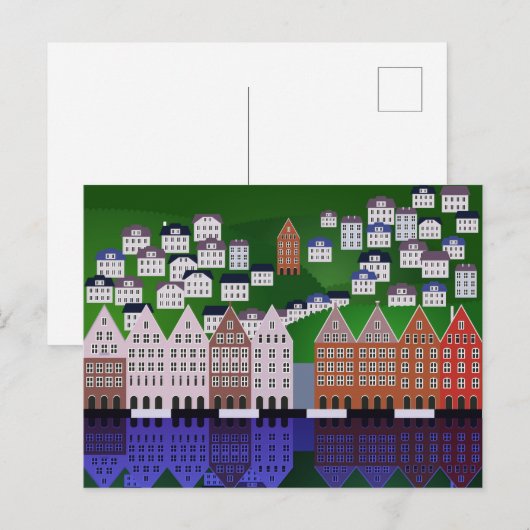 Oslo Briefkaart (Voorkant / Achterkant)