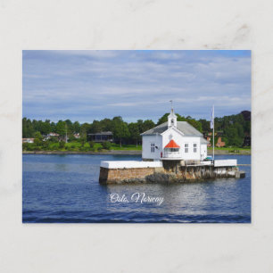 Oslo, Briefkaart Noorwegen fjord