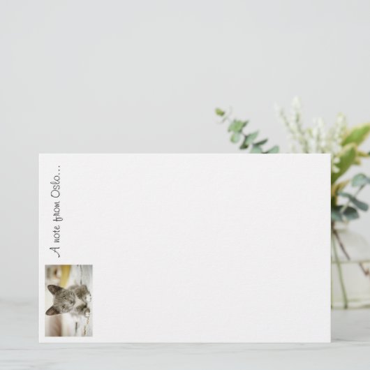 Oslo Briefpapier (Staand voorkant)