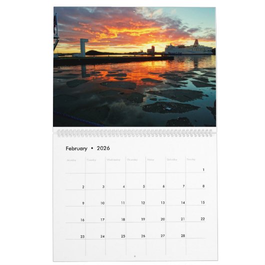 Oslo Calendar Kalender (Feb 2026)