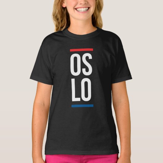 Oslo City Design T-shirt (Voorkant)