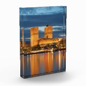 Oslo City Hall Noorwegen Fotoblokken (Links)