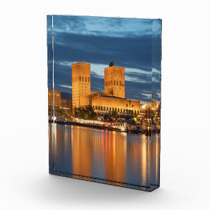 Oslo City Hall Noorwegen Fotoblokken