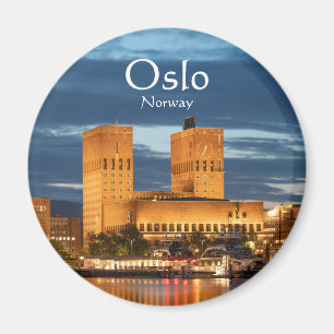Oslo City Hall Noorwegen Magneet