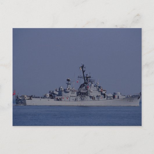OSLO F3000 frigate, Noorwegen Briefkaart (Voorkant)