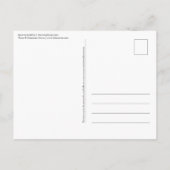 Oslo-gebouw in Noorwegen 's nachts Briefkaart (Achterkant)