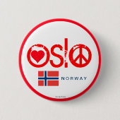 Oslo Love Peace Button 3 (Voorkant)