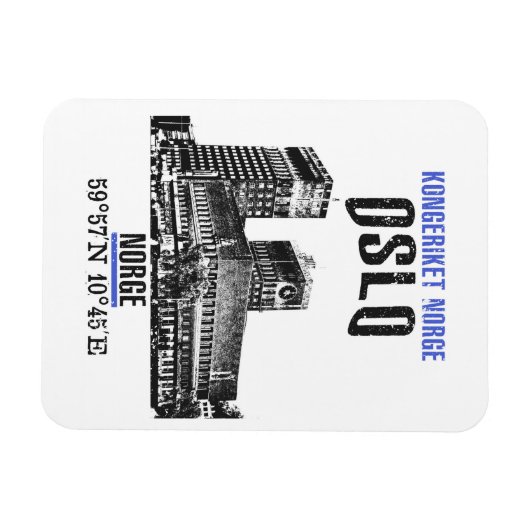 Oslo Magneet (Horizontaal)