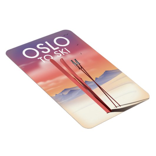 Oslo naar ski magneet (Rechterzijde)
