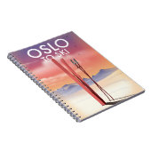 Oslo naar skiën notitieboek (Rechterzijde)